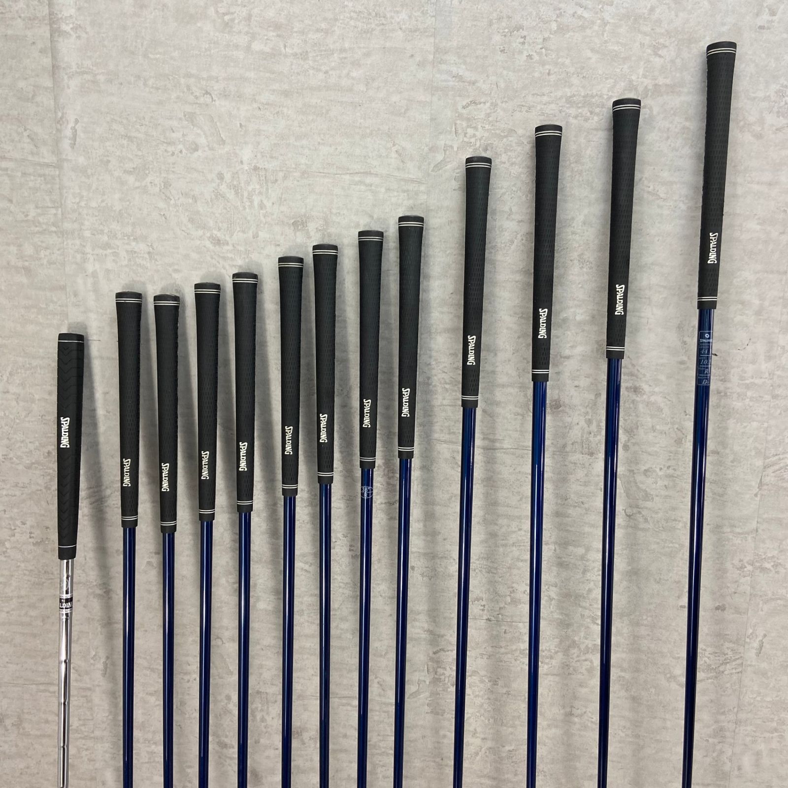 SPALDING スポルディング メンズゴルフ13本セット カーボン R 右