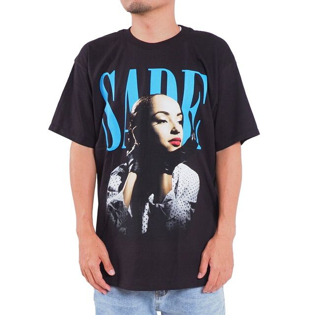メンズ Tシャツ SADE LOGO TEE シャーデー ロゴ Tシャツ BLACK