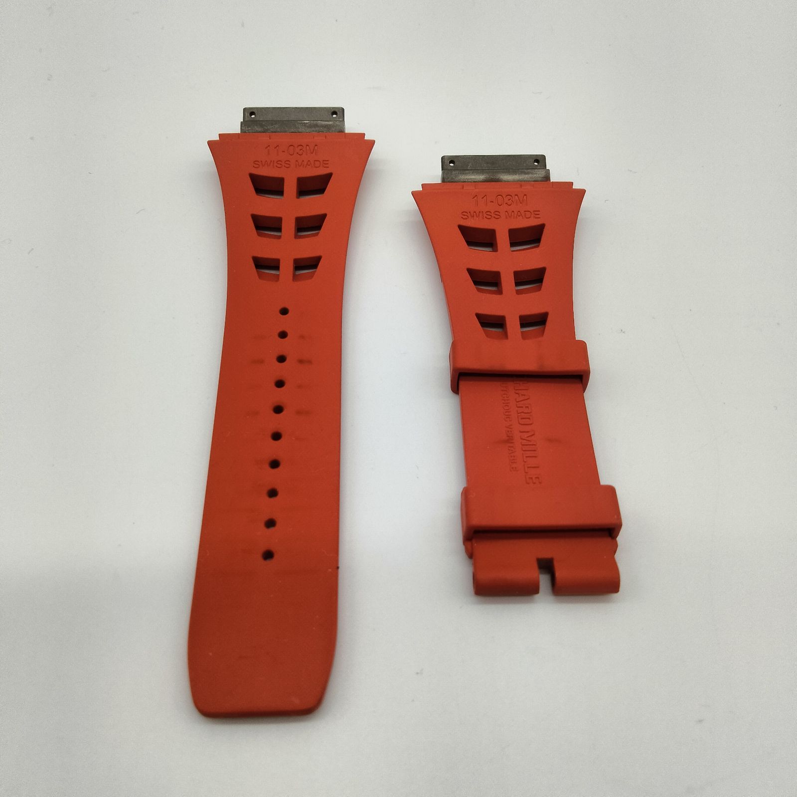 ✨️RICHARD MILLE✨リシャールミル ラバーベルト 時計ベルト レッド