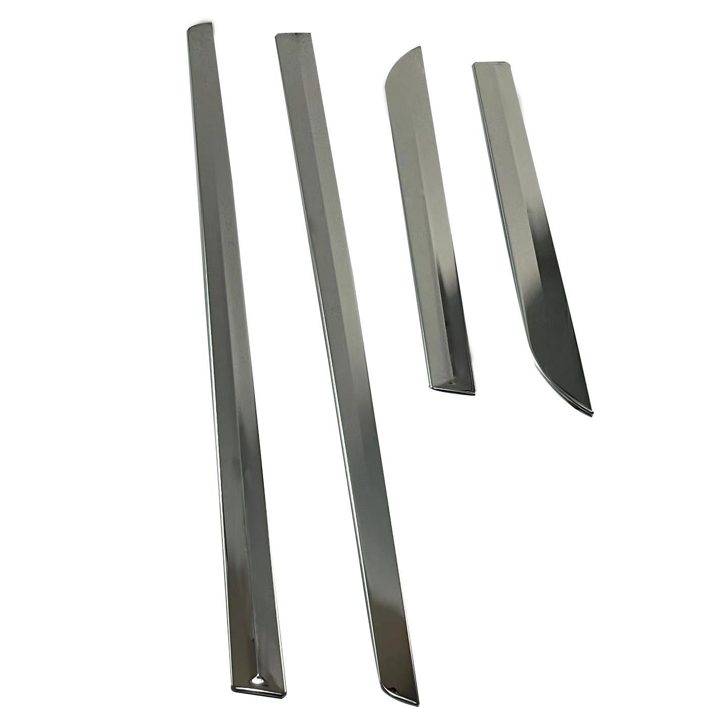 新品ステンレス鋼 サイドドアモール シルバー 4個セット ホンダ オデッセイ？