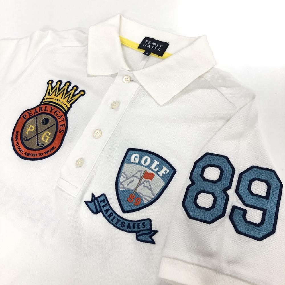 パーリーゲイツ 半袖 ポロシャツ 7：2XL ネイビー