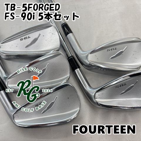 【中古】アイアンセット フォーティーン TB-5FORGEDFS-90i 5本セットS26[3712]
