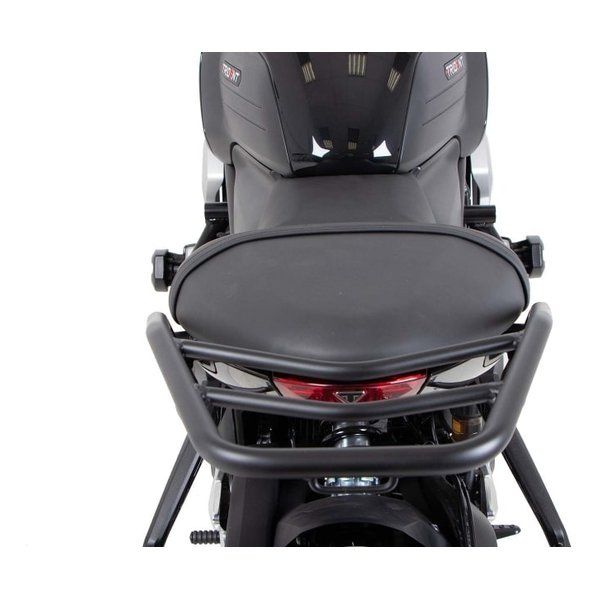 HEPCO-BECKER ヘプコアンドベッカー リアキャリア ブラック トップケース不可 Trident 660 21-23 65876120101 2632440