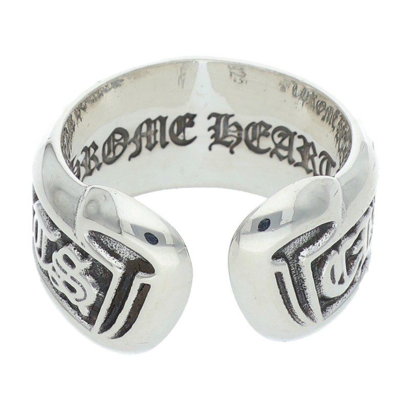 クロムハーツ　11号　シルバーリング Chrome Hearts - クロムハーツ KEEPER/キーパー シルバーリング メンズ