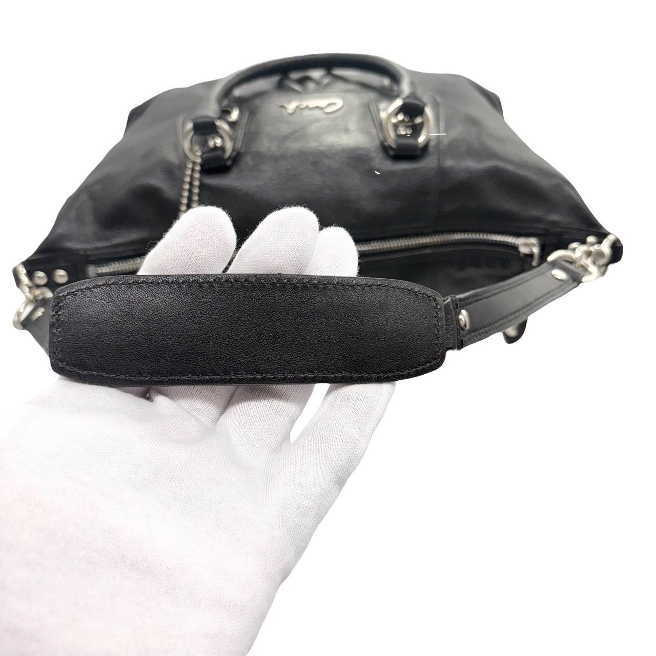 コーチ COACH 未使用近い 2WAY ショルダーバッグ F15444 ハンドバッグ