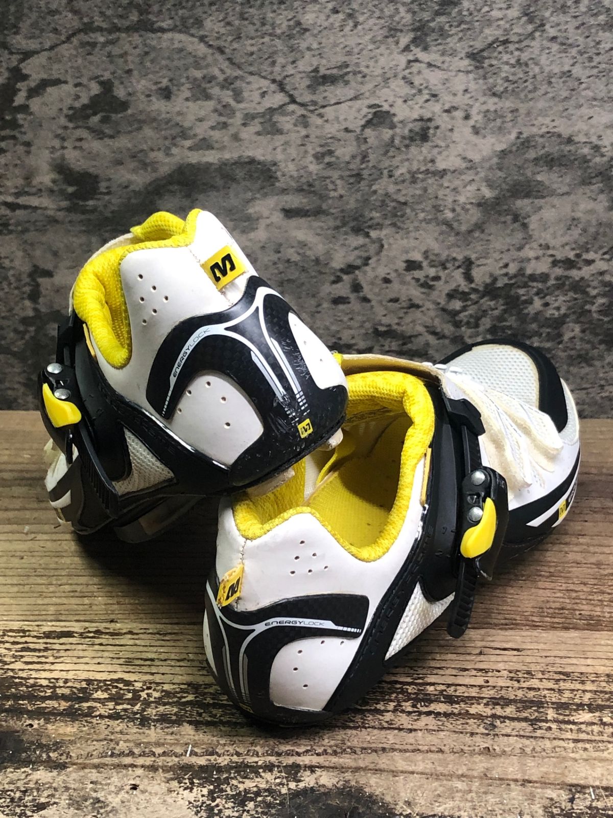 JF326 マヴィック MAVIC ERGORIDE ビンディングシューズ SPD-SL 白