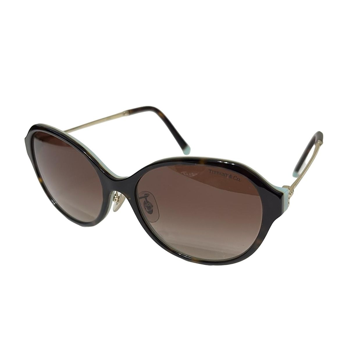 美品 TIFFANY＆Co. ティファニー セルフレーム ビッグシェイプ