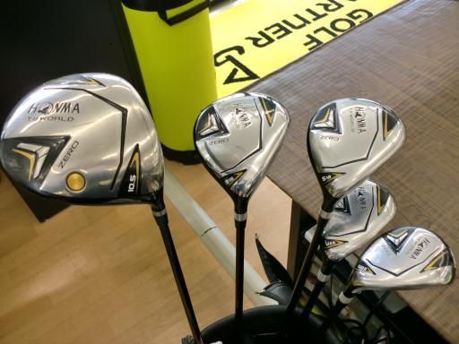 本間ゴルフ TOUR WORLD ZERO 13S 10.5° CB付き クラブセット CS VIZARD ZERO フレックスSR メンズ 男性用 右利き 右用 Cランク ゴルフクラブ