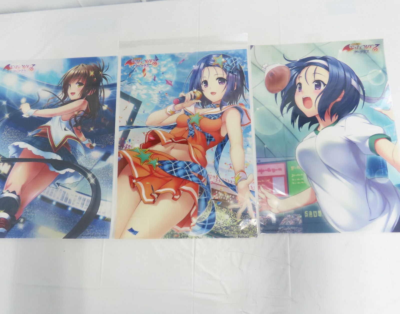 To LOVEる ダークネス A3クリアポスター まとめ売り　モモ　12枚 To LOVEる -とらぶる- ダークネス A3クリアポスター モモ