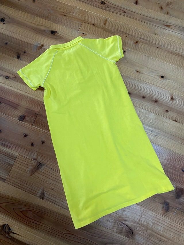 Courreges ポロシャツ　ワンピース courreges】ポロシャツワンピース - メルカリ