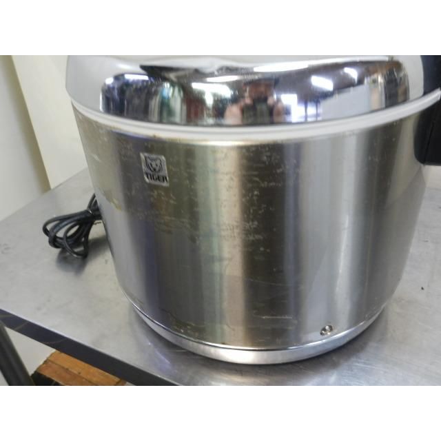 外装フィルムはがれ 1 2010年製 タイガー 電子 保温 ジャー ステンレス JHA-540A 100V 3升 5.4L W435D358H315mm 5.2kg