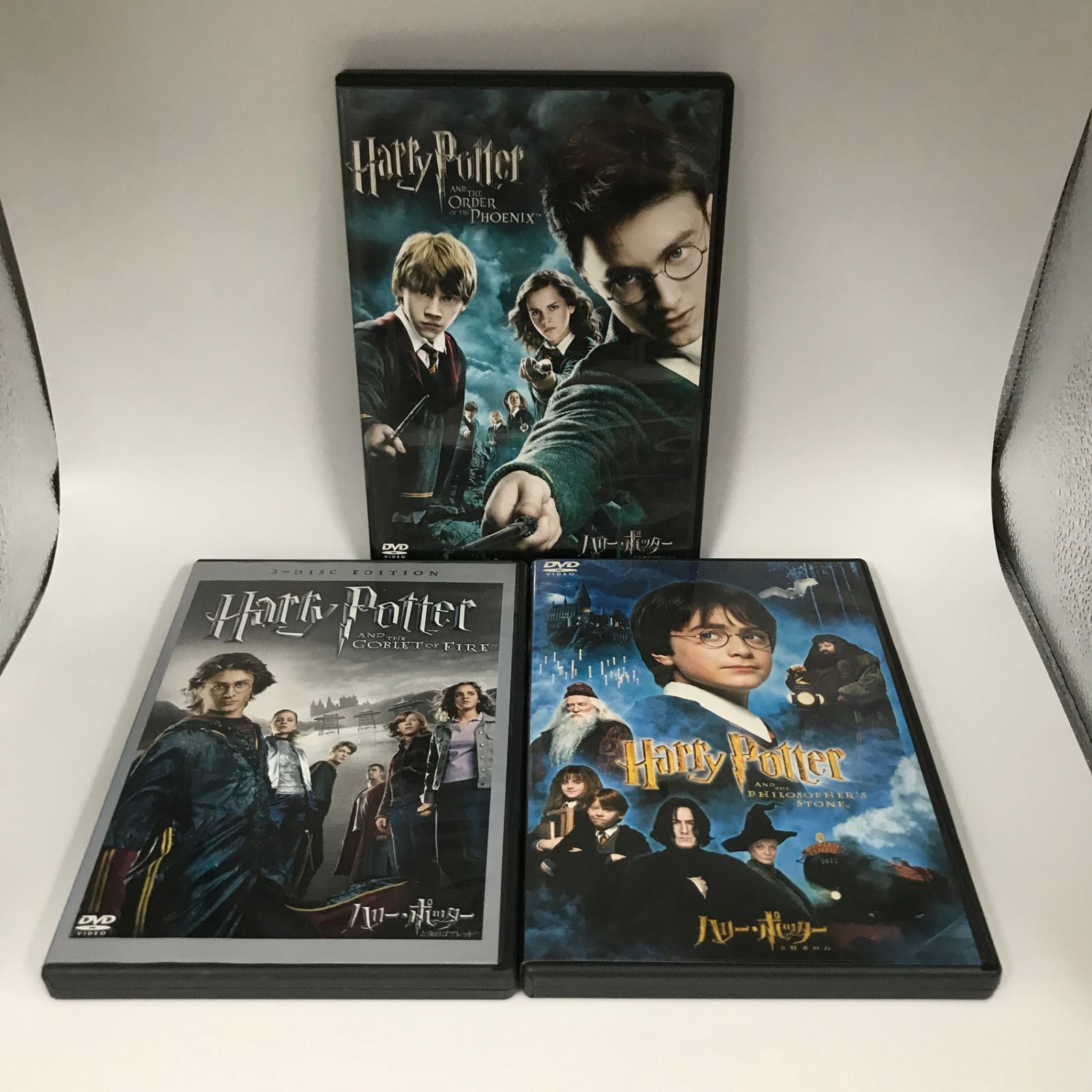 DVD ハリーポッターシリーズ 3点セット まとめ売り/ダニエル DVD ハリーポッターシリーズ 3点セット まとめ売り/ダニエル