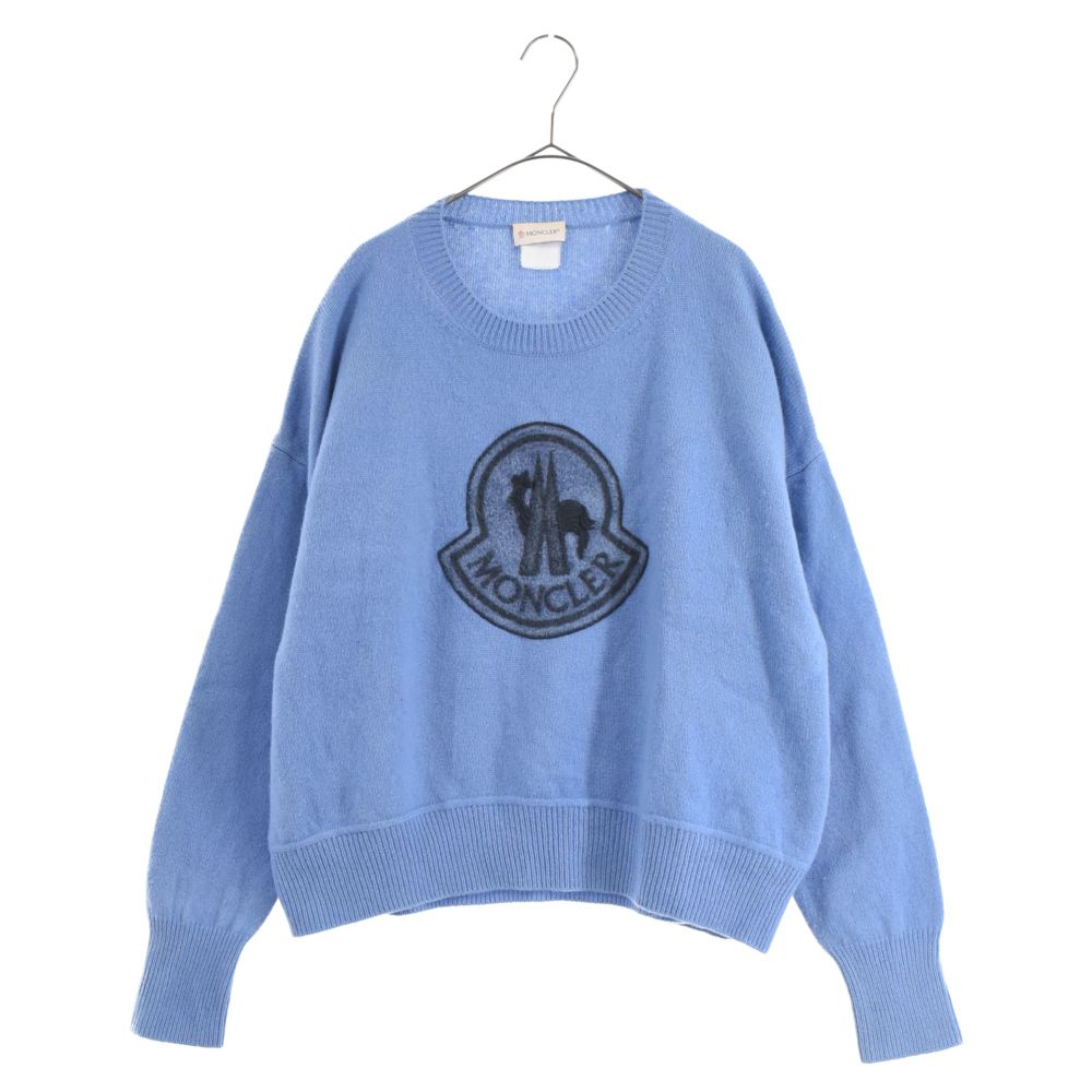 MONCLER (モンクレール) LOGO EMBROIDERED SWEATER ロゴ刺繍プル