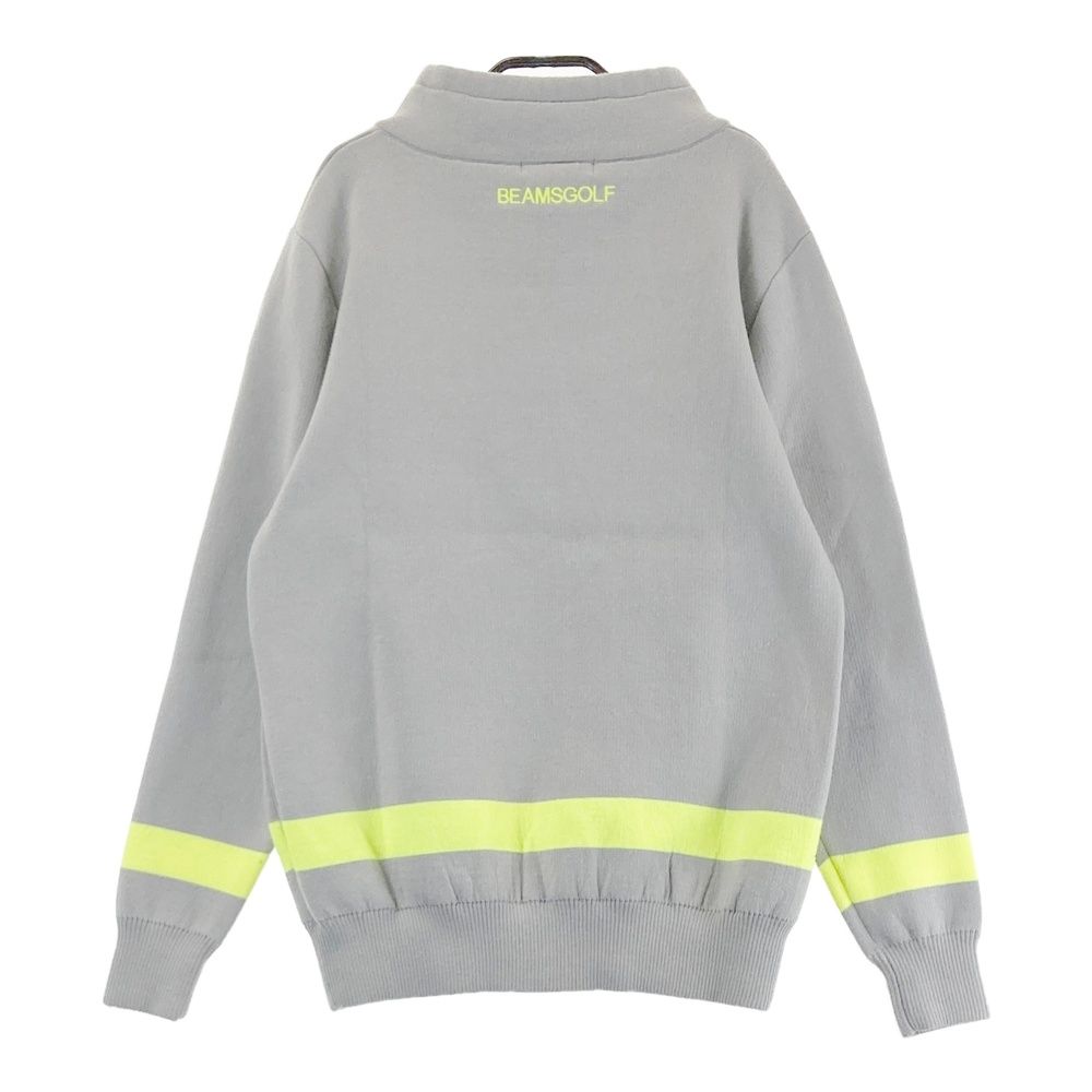 サイズ L BEAMS GOLF ビームスゴルフ 裏地付き長袖ニット グレー系 240101522420 ゴルフウェア メンズ ストスト