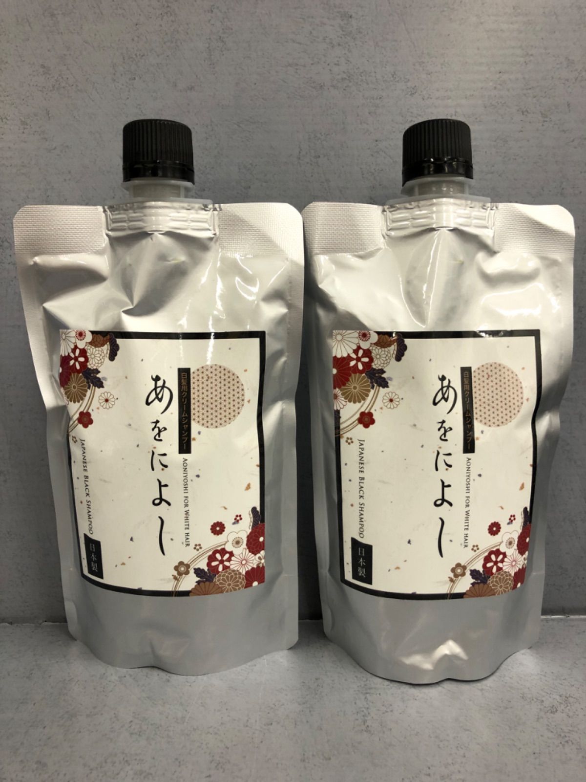 T525 あをによし 白髪用カラークリームシャンプー ダーク