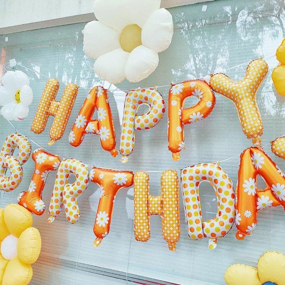 飾り付け ガーランド 風船 バルーン HAPPY BIRTHDAY 文字 飾り付け ガーランド 風船 バルーン HAPPY BIRTHDAY 文字