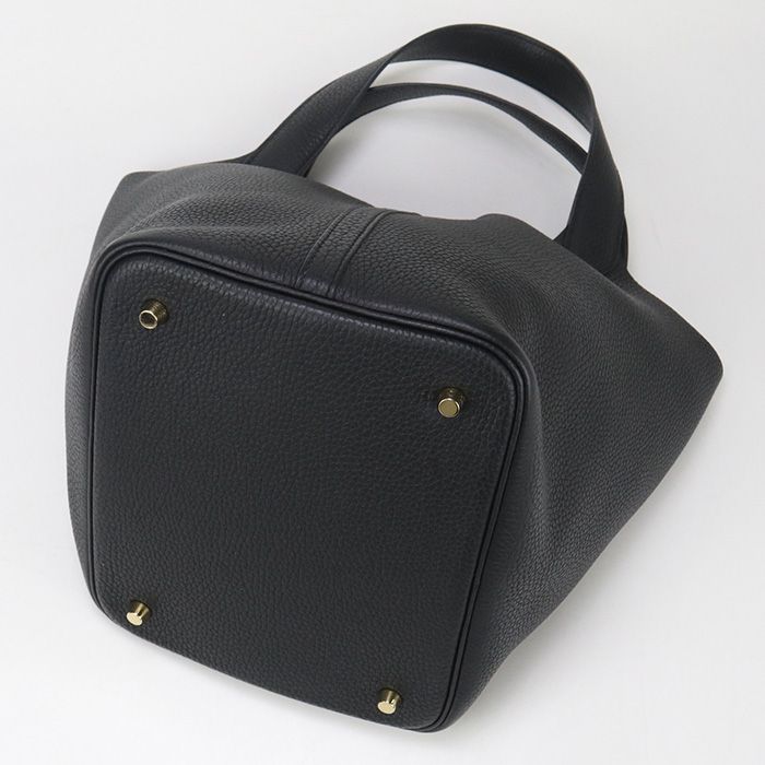 HERMES エルメス ピコタン ロックMM ハンドバッグ ▢O刻印 HERMES 美品◎HERMES エルメス ピコタンロック マイクロ