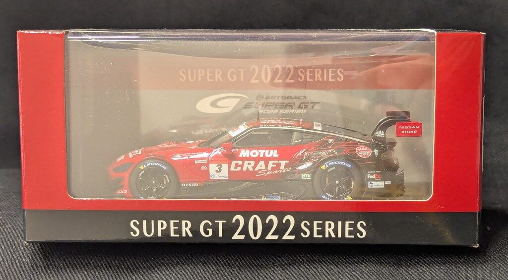 EBBRO 1/43 CRAFTSPORTS MOTUL Z SUPER GT GT500 2022 No.3