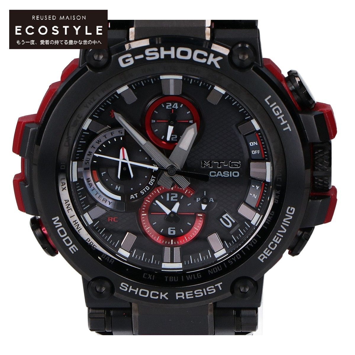 G-SHOCK ジーショック 【美品】MTG-B1000B-1A4JF MT-G MTG-B1000 Series クロノグラフ マルチバンド6  タフソーラー電波 - メルカリ