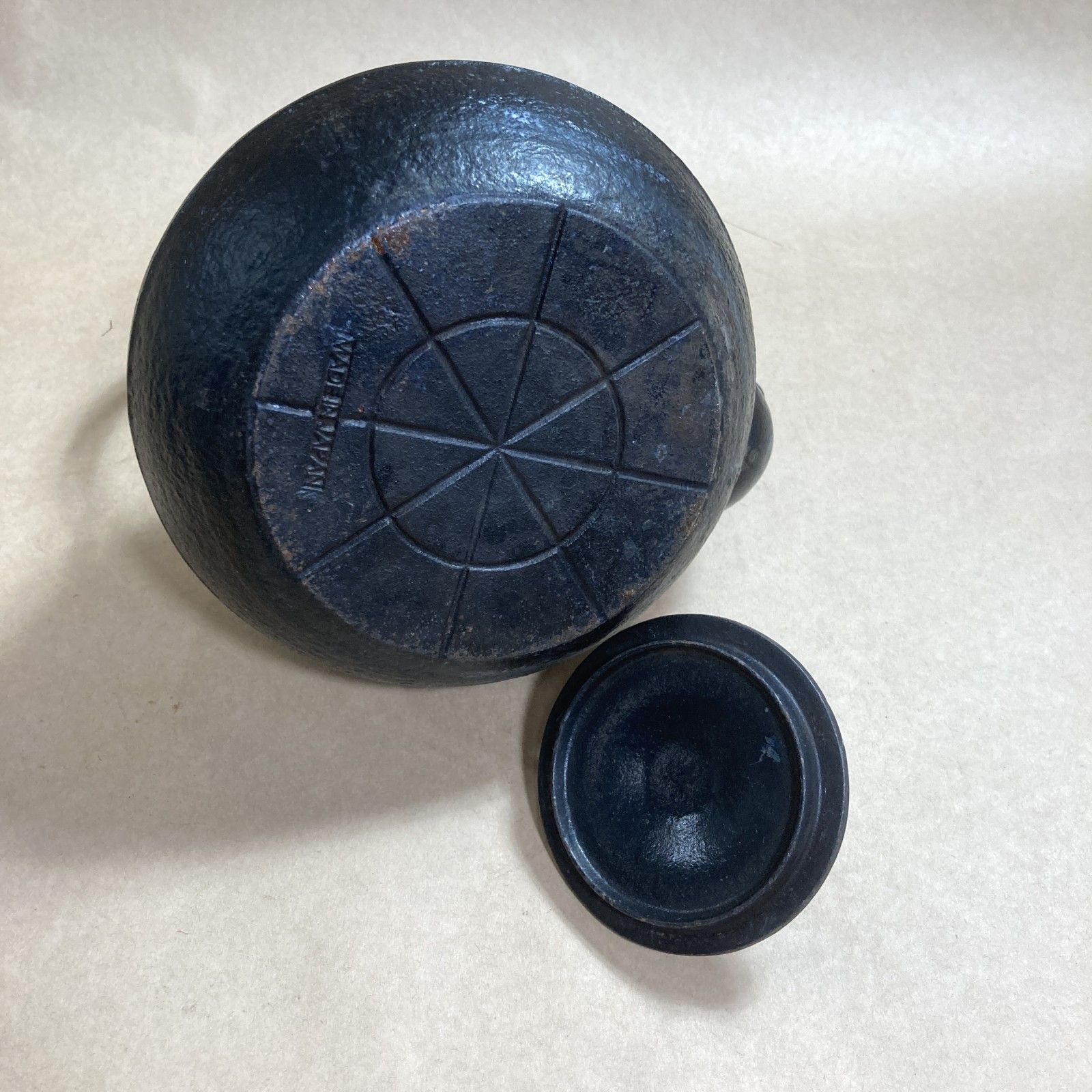 ☆ 鋳物製 鉄器 鉄製 茶道具 3点 まとめ商品 茶釜 風炉釜 急須 大・小 