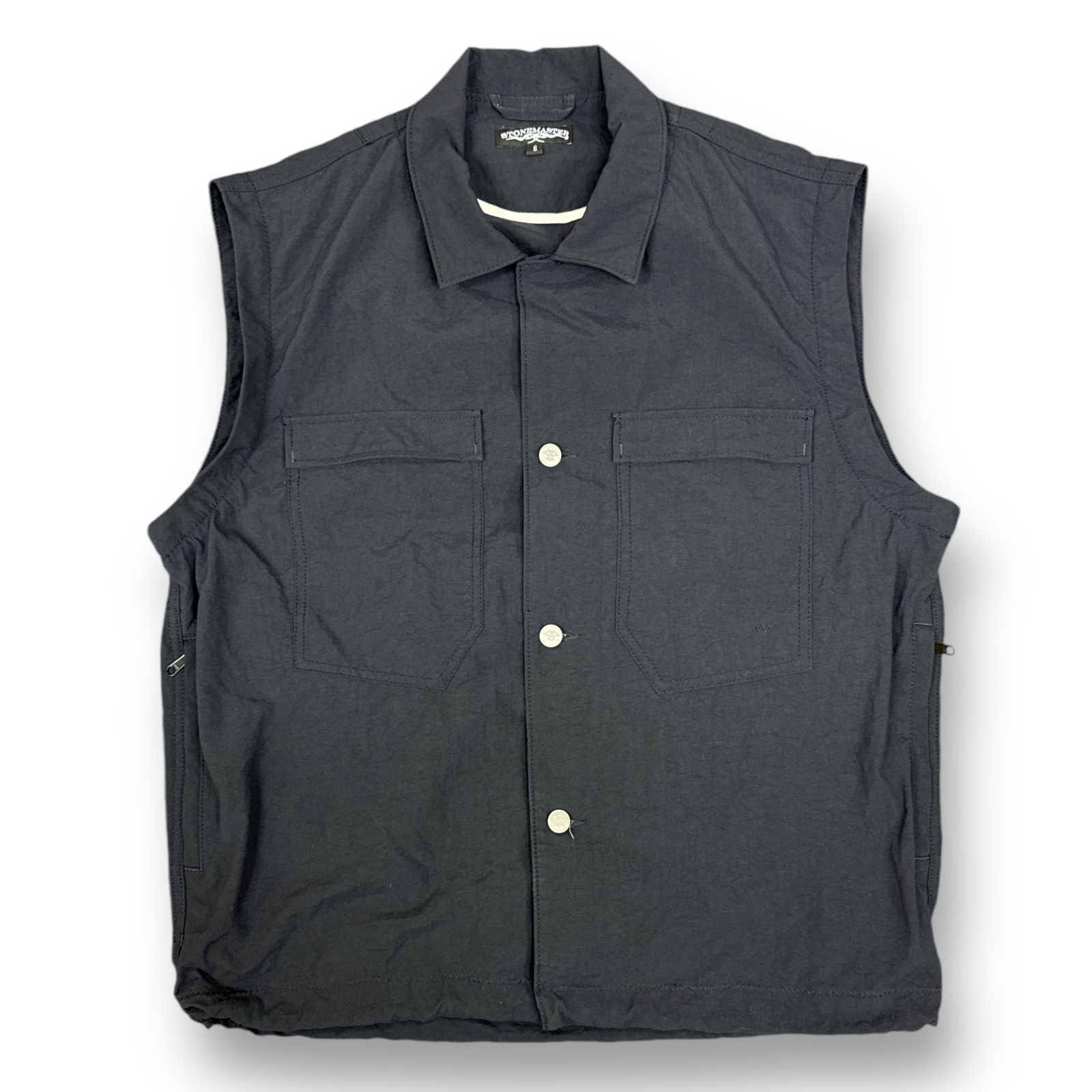 ⭐美品⭐MASTERS TECH ハーフジップジャケット S 17ss】LIGHT JACKET -HARD MATTE TECH- / 1031710001 | junhashimoto