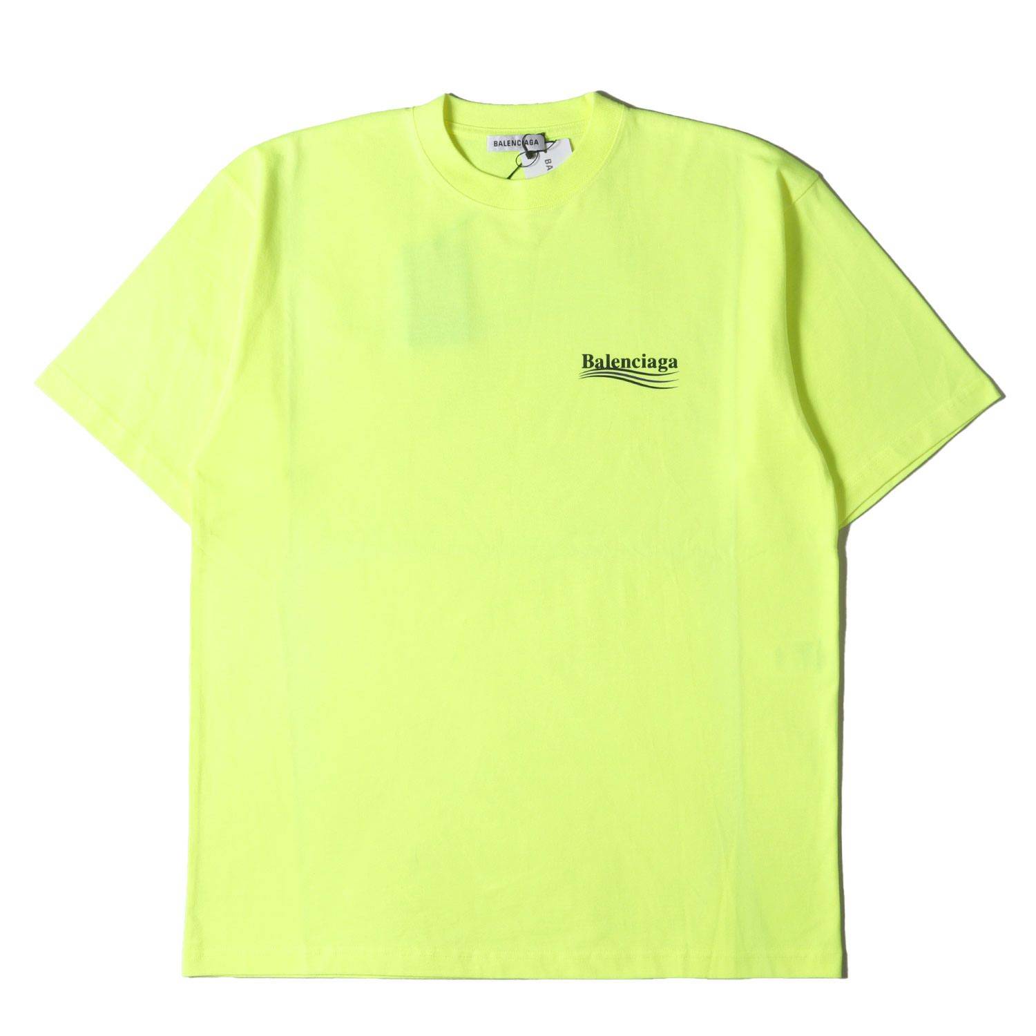 BALENCIAGA 17AW キャンペーンロゴTシャツ XS ☆BALENCIAGA /バレンシアガ 17AW キャンペーンロゴTシャツ ブラック