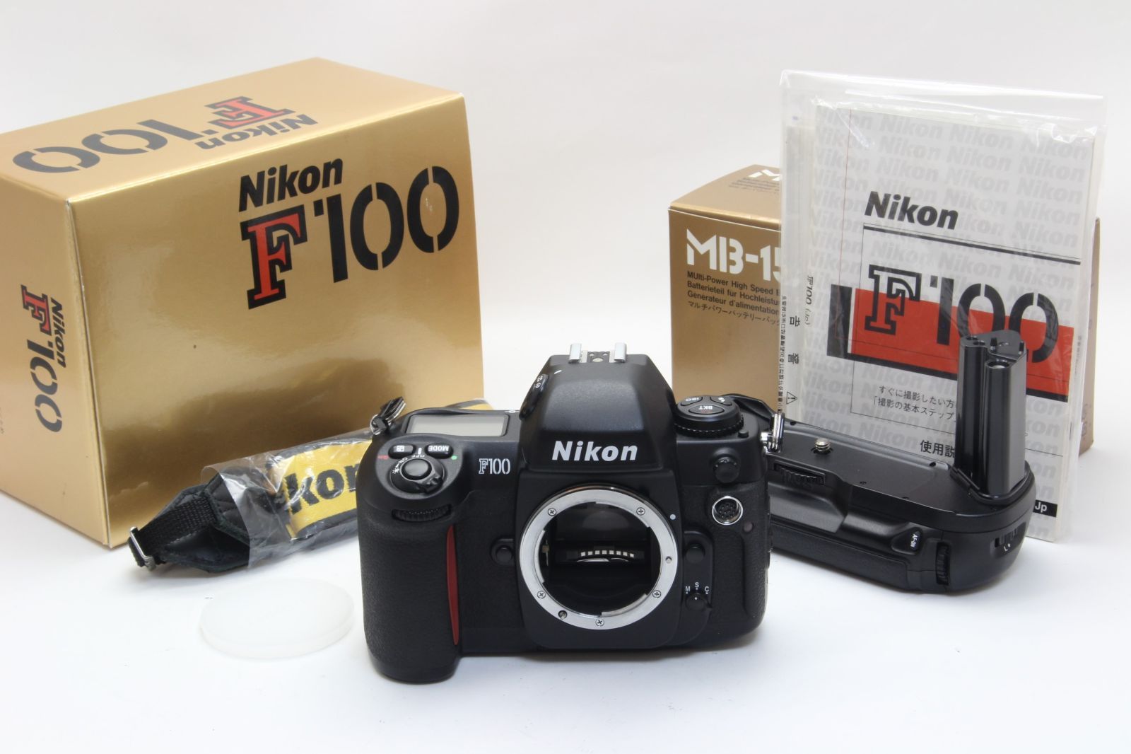 AB Nikon ニコン F100 ボディ MB-15 付き 初期不良返品無料 5-15