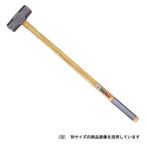 BFJ1031052 両口ハンマー OH 3.6KG OHW-8 最適な焼入れ硬度ヘッドとすべりにくいグリップ付木柄です 鉄工 建築 土木作業 BFJ1031052