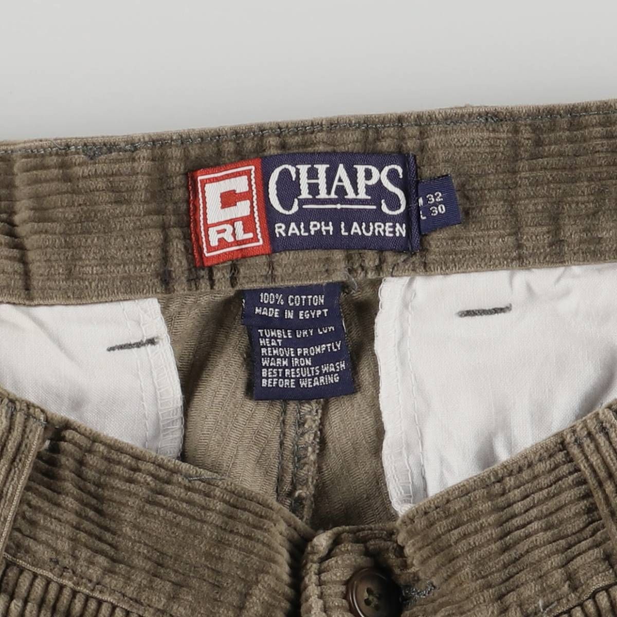 古着 90年代 ラルフローレン Ralph Lauren CHAPS チャップス