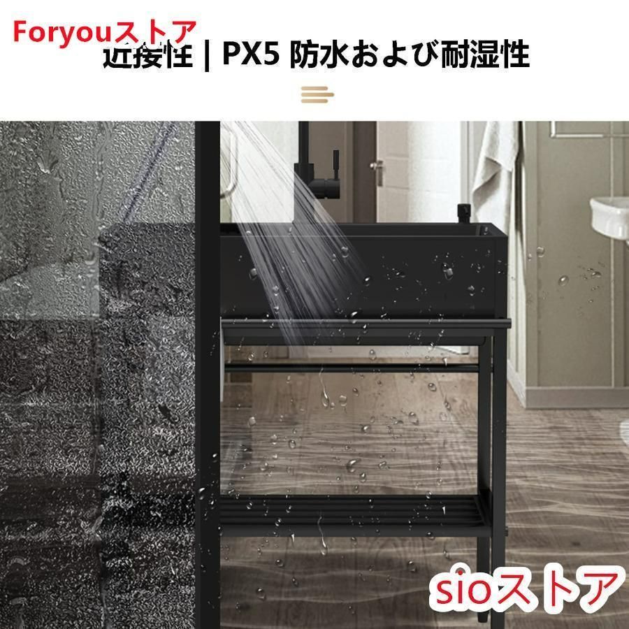 黒流し台 屋外シンク流し台 キッチンシンク シンク アウトドア ガーデンシンク 大容量自立型シンク 業務用厨房簡易流し台 屋外流し台 洗面所 簡単取付 カフェ 病 HRDEVELOPMENT_JP