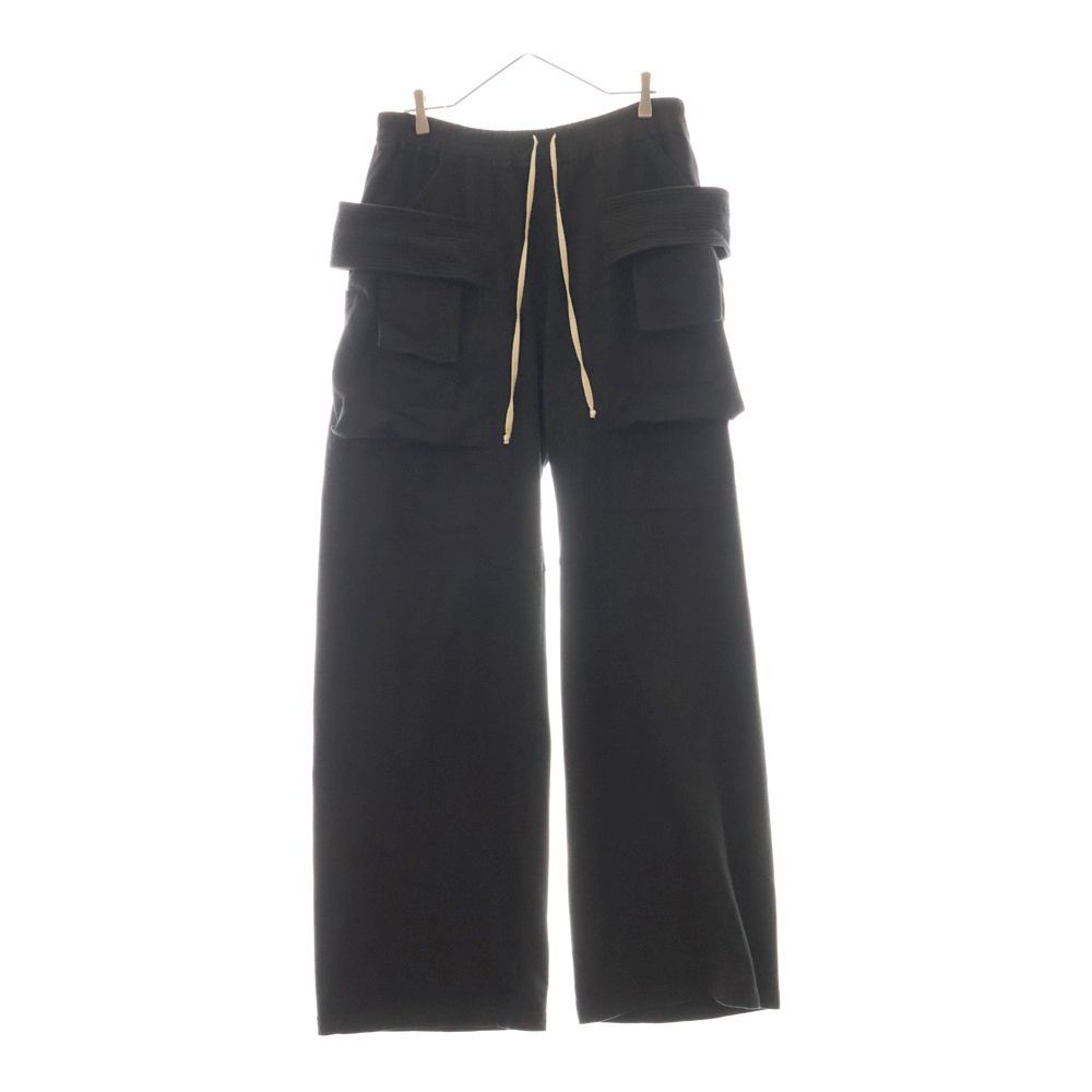 DRKSHDW ダークシャドウ 24SS クリーチカーゴ ワイド ドローストリング パンツ ブラック DU01D1394-RN