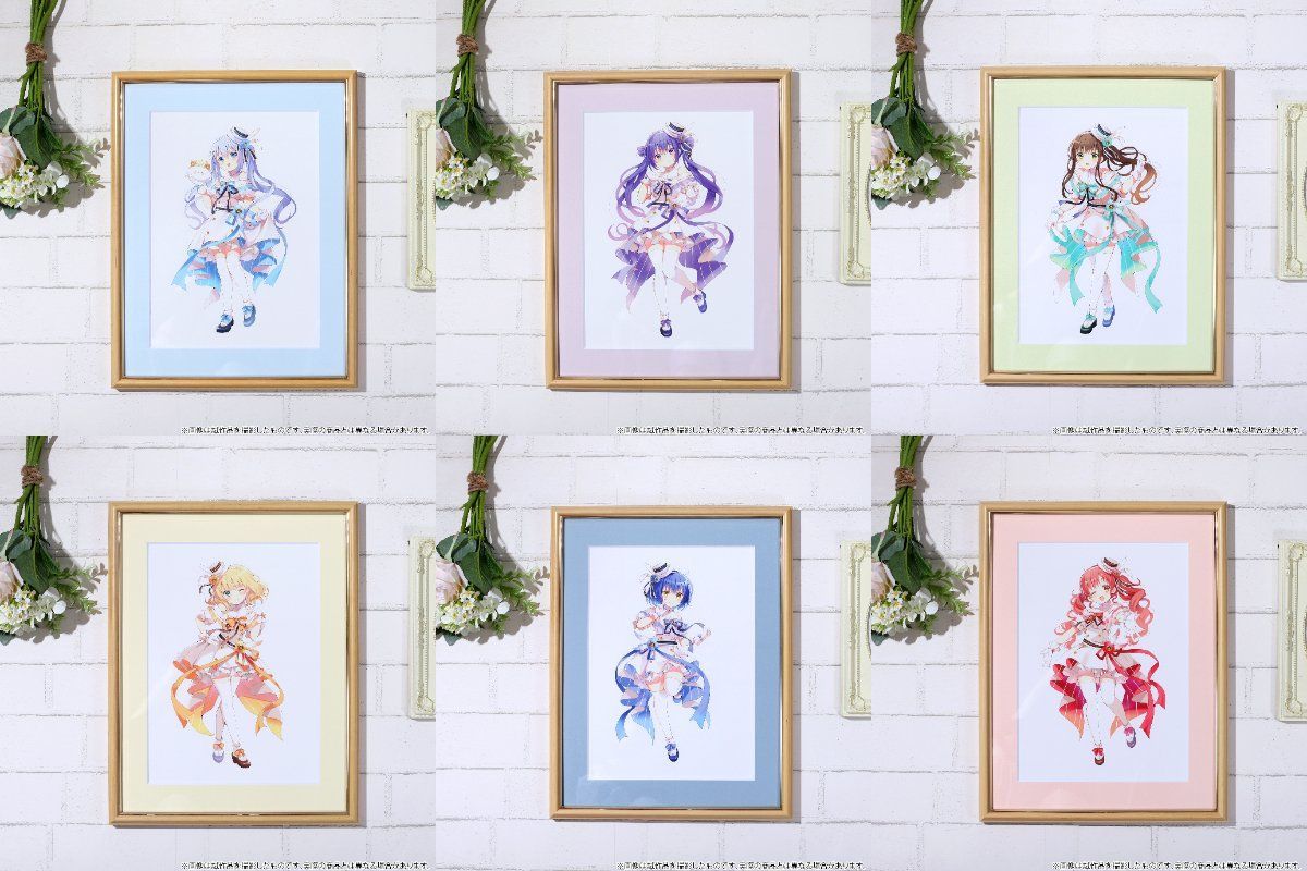ごちうさ ご注文はうさぎですか?展 Cafe Lumiere 複製原画