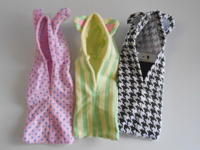 ♯Kpi10HZふわもこスマホのパーカー3全6種