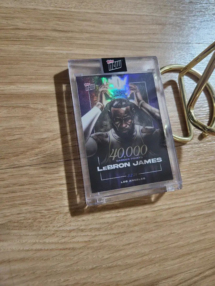 24 トップスノー la Lakers レブロン ジェームス マグネットケース バスケ カード
