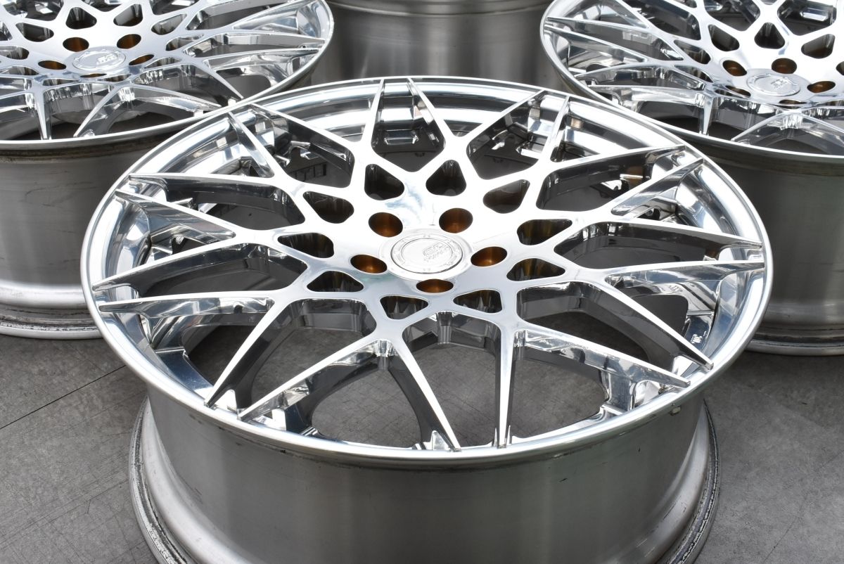 鍛造 BC FORGED HC033 22in 9J 35 PCD114.3 ハブ径60mm 4本 レクサス NX アルファード ヴェルファイア クラウンクロスオーバー