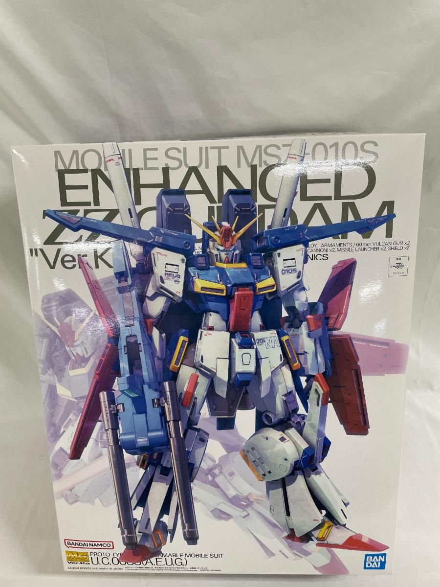 【未開封品】1/144 MSZ-010S 強化型 ZZガンダム 機動戦士ガンダム 未開封】MG MSZ-010S 強化型ダブルゼータガンダム Ver.Ka 「機動