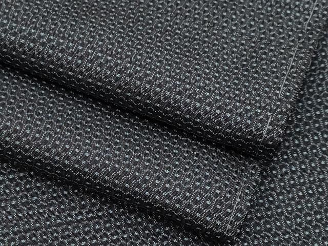 平和屋着物□極上 男性 本場大島紬 アンサンブル 100亀甲 総詰め 逸品