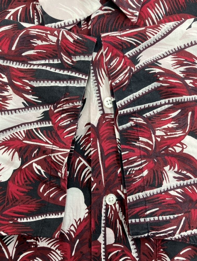 クーティー COOTIE Palm Tree Open-Neck S/S Shirt パーム ツリー
