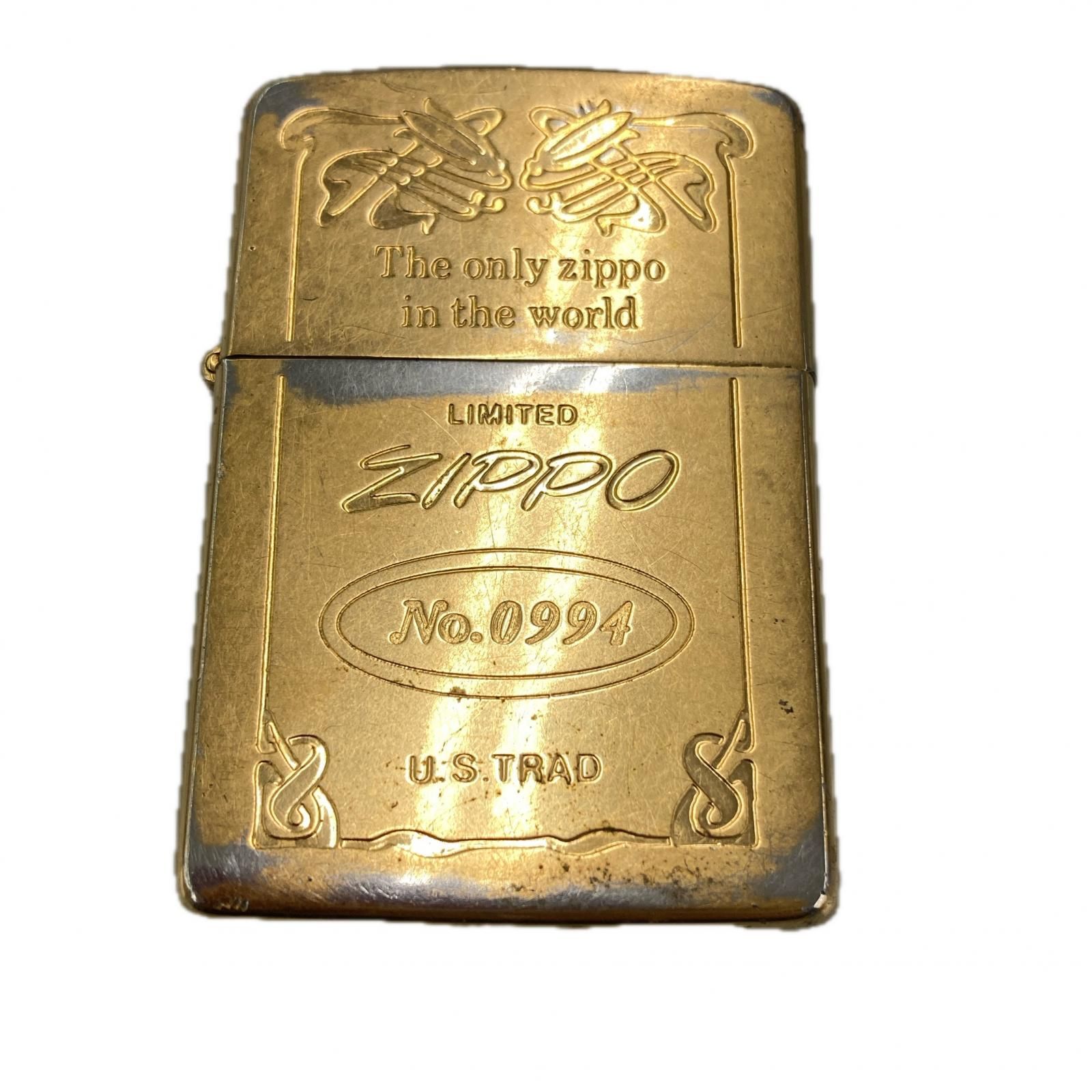 170590 現状品 ZIPPO ジッポ 真鍮 1986年 ☆動作未確認☆ ゴールド 170590 現状品 ZIPPO ジッポ 真鍮 1986年 ☆動作未確認☆ ゴールド