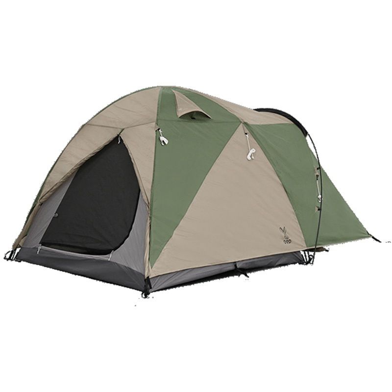 DOD(ディーオーディー)] ザ・テント タン×カーキ L カーキ カラー製品