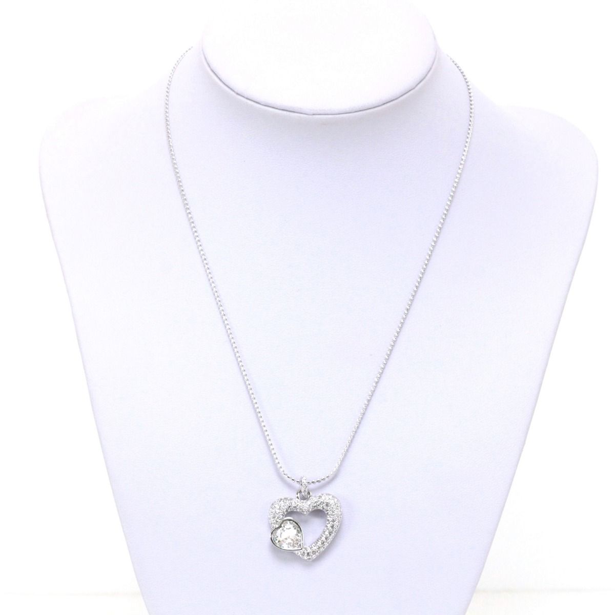 $$ SWAROVSKI スワロフスキー Emotion ペンダント 38-43cm 843865