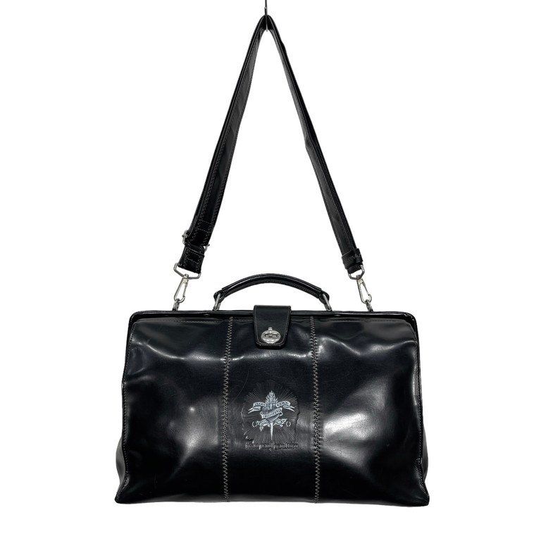 Jean Paul GAULTIER SAFE SEX FOREVER 2WAYレザーダレスバッグ