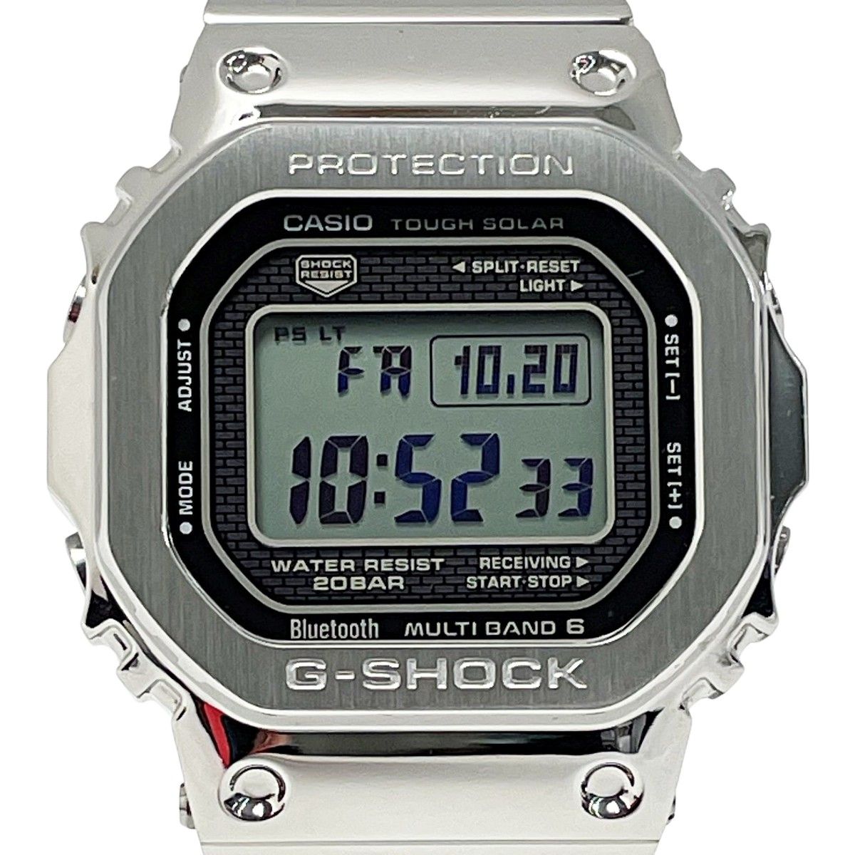 CASIO カシオ G-SHOCK 電波ソーラー GMW-B5000D-1JF シルバー メンズ