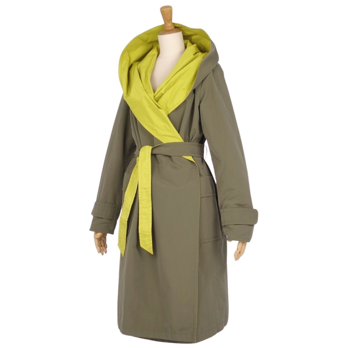 美品 マックスマーラ Max Mara CITY コート ベルト付き リバーシブ