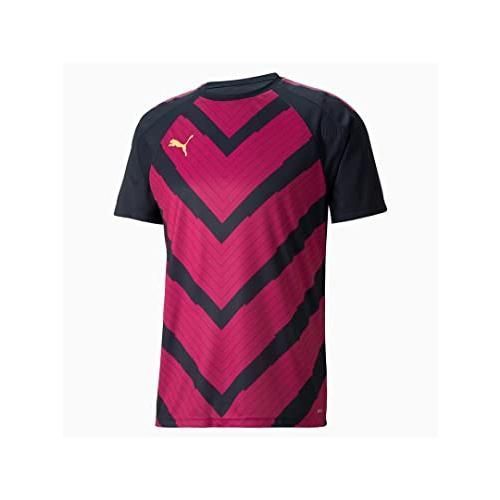  プーマ(PUMA) サッカー TEAMLIGA グラフィック 半袖シャツ 658101-47 パリジャンナイト/フェスティバルフューシア/ネオンシトラス Lサイズ その他