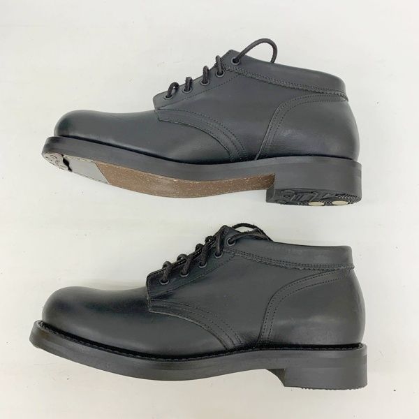 Rolling dub trio ローリングダブトリオ COUPEN コペン ワークブーツ シューズ レースアップ レザー メンズ 26.5cm ブラック 靴 DF16858