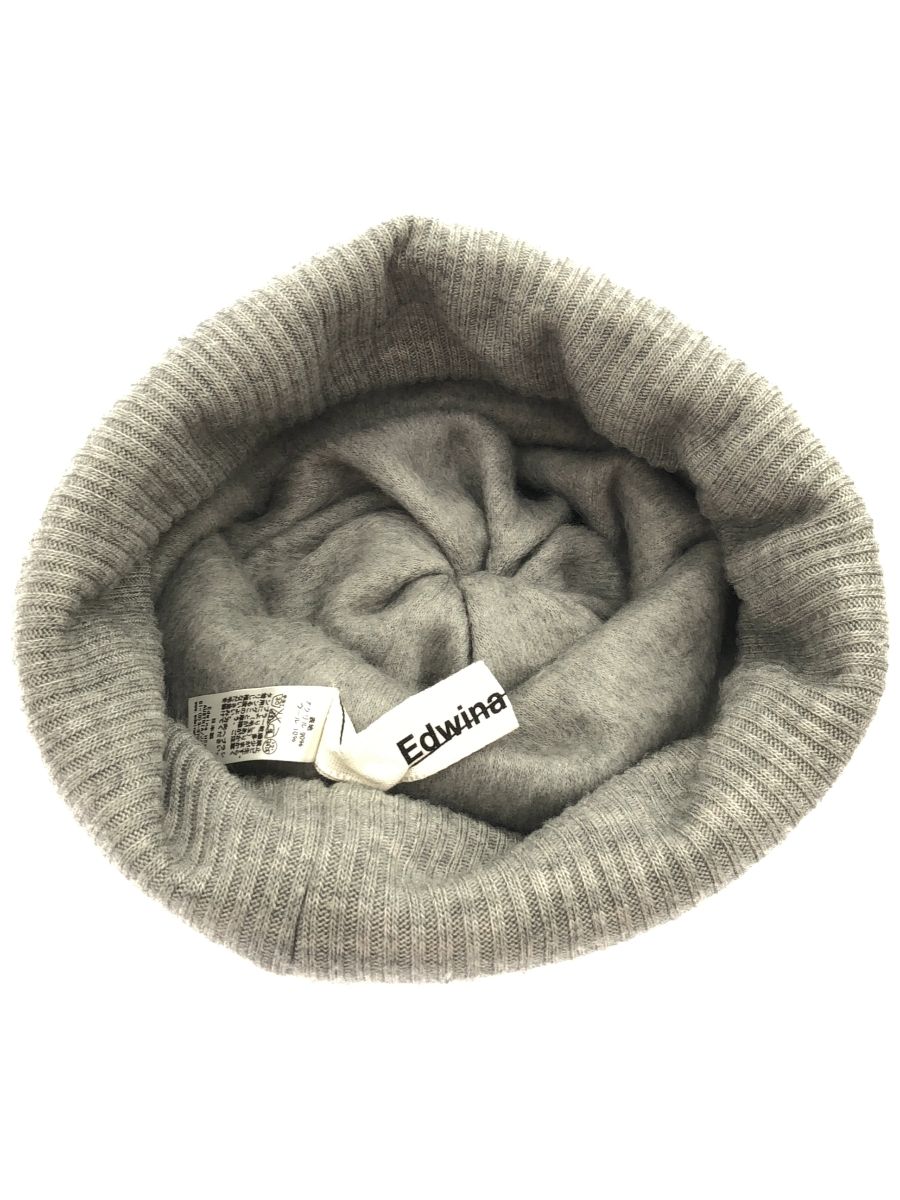 Edwina Horl フリースニットキャップ エドウィナホール Edwina Horl（エドウィナホール）の「ニットの帽子 OVIE STUDIO