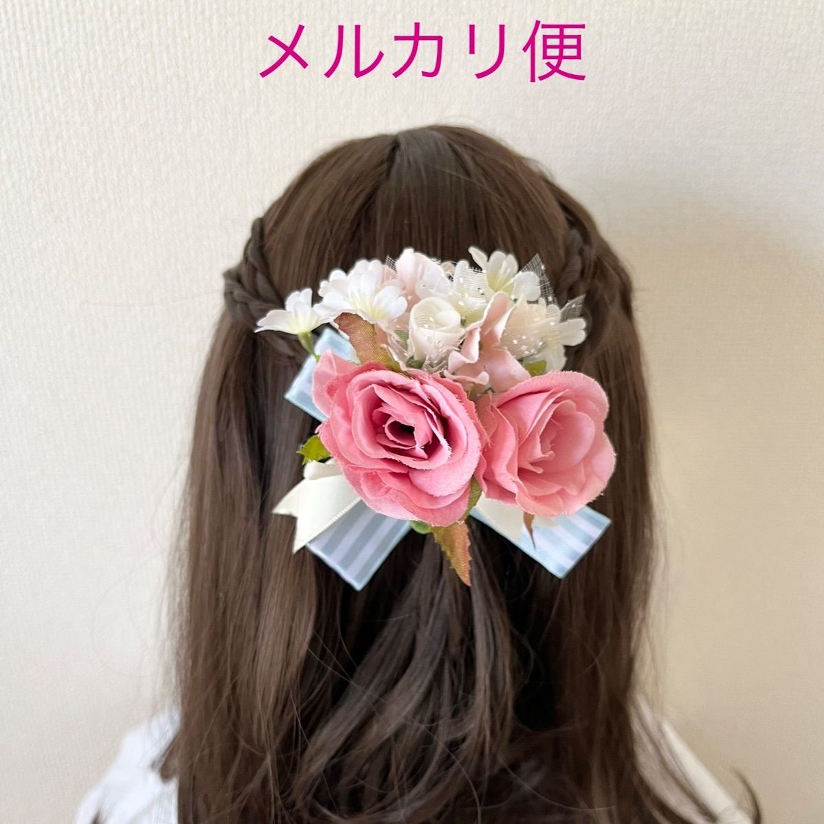 ハンドメイド キッズ 入学式 入園式 コサージュ ブローチ ヘア 