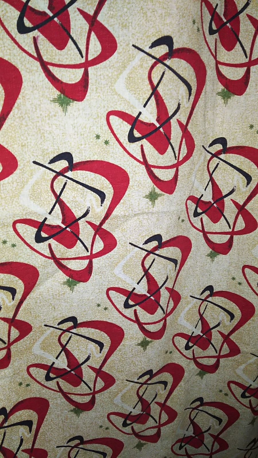 50´S柄カーテン100×220㎝