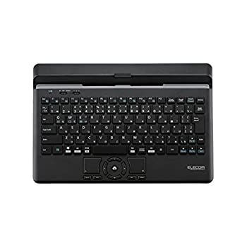 【中古】エレコム キーボード Bluetooth マルチデバイス (Windows、Mac、iOS、Android対応) ポインティングデバイス付 スタンド付 有線接続可 ブラック T